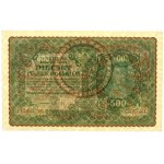 500 Polish marks, 1919 – Series I BD – BEAUTIFUL