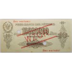 10.000.000 marek polskich 1923 - seria C 123456 / 789000 - WZÓR - PIĘKNY