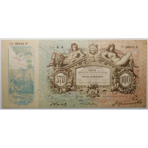 Lviv Cash Certificate - 100 crowns, 1915 - Series A. a - NICE