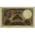 10 zlotých 1919 – séria S. 3. A. – klauzula na liliovom pozadí – KRÁSNY