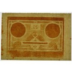 Test print of the reverse side of the 10 zlotych coin from 1919—brick-red color