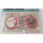20 zlotych, 1919 – Series A.12 – No. 0298 – PROTOTYPE – one of 4 known