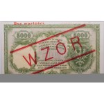 5,000 zlotys 1919 - DESIGN - raised print - BEAUTIFUL