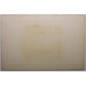 20 Złoty 1939 – Druck von ABNCo – Probedruck der Rückseite in Grau