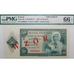 50 zlotys 1939 - impression ABNCo - MODÈLE - ex Lucow - MAGNIFIQUE