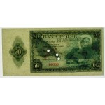 50 zlotých 1939 – tlač ABNCo – VZOR – KRÁSNY
