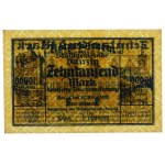 Gdańsk - 10.000 marek 1923 - RZADKI i PIĘKNY