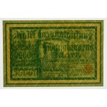 Gdańsk - 50.000 marek 1923 - zielony - unikalny wariant - PIĘKNY