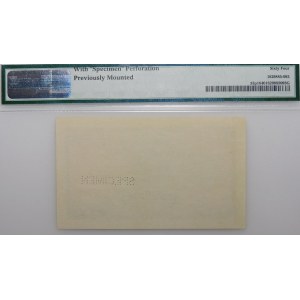 WMG - 10 guilders, 1924 - SPECIMEN - FRONT PROOF - BEAUTIFUL