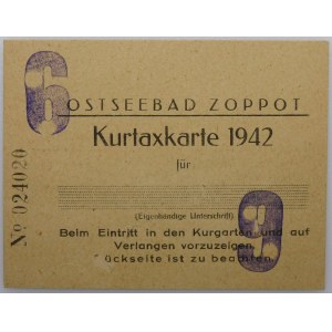 KASYNO ZOPPOT (SOPOT) - Wejściówka do ogrodu zdrojowego (blankiet)