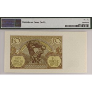 10 złotych 1940 - seria E - rzadka seria - PIĘKNY