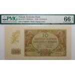 10 złotych 1940 - seria E - rzadka seria - PIĘKNY