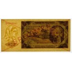 10 Złoty 1948 – Serie D 0000000 – SPECIMEN – WUNDERSCHÖN