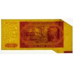 100 zlotych, 1948 – GU series – DESTRUKT – the so-called “butterfly”