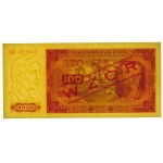 100 zlotych, 1948 – KR series – PROTOTYPE – BEAUTIFUL