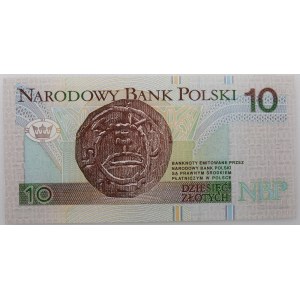 10 złotych 1994 - seria AA 0000270 - niski numer - pierwsza seria