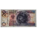 20 zlotých 1994 – séria AA – prvá séria