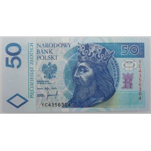 50 Złoty 1994 – Serie YC – Ersatzserie