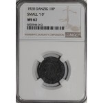 10 pfennigs, 1920 – 56 beads