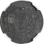 10 fenigov z roku 1920 – 57 perličiek
