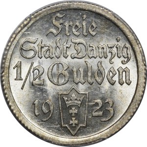 1/2 guldena 1923