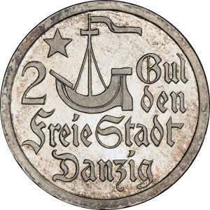 2 guldeny 1923 Koga - LUSTRZANA