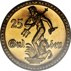 25 guldenów 1923 Neptun - LUSTRZANA
