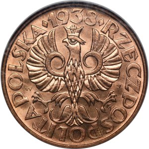 2 groše z roku 1938