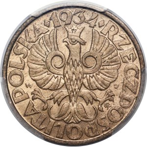 5 Groschen 1934 – HERVORRAGEND – ÄUSSERST SELTEN