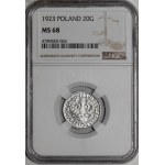 20 grošů, 1923
