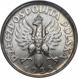 1 Złoty – Frau und Ähren, 1925, London