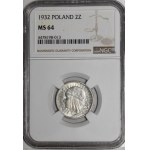 2 złote Głowa Kobiety 1932
