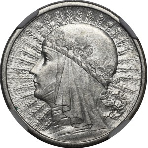 2 zlote Woman's Head 1933