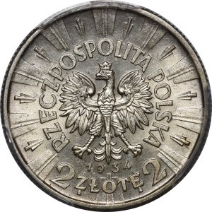 2 zlote Piłsudski 1934