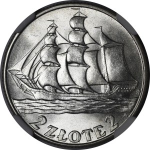 2 zloty Plachetnice 1936