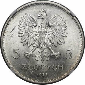 5 Złoty Nike 1928 ZZM Warschau