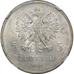 5 złotych Nike 1928 BZM Bruksela