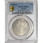 5 zlotých, prapor z roku 1930