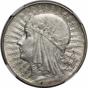 5 zlotych Woman's Head 1934