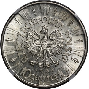 10 Złoty Piłsudski 1938