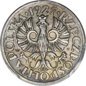 1 grosz Trial Coin, 1927 - SILVER