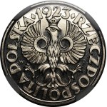 1923 20 groszy Trial Coin - MIRROR FINISH, Type II