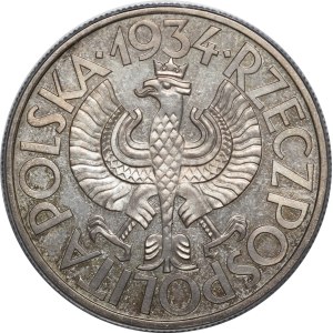 1934 10 zlotych Klamry Trial Coin - SILVER - PROOF