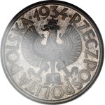 1934 10 zlotych Klamry Trial Coin - SILVER - PROOF