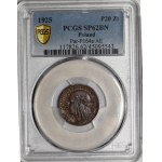 Probeprägung 20 Złoty „Frauenkopf“ 1925 – BRONZE