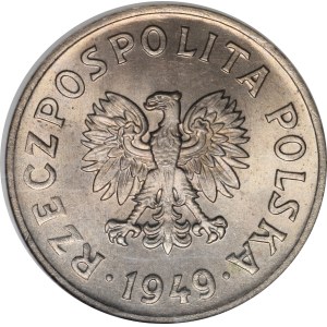 20 groszy 1949 - miedzionikiel