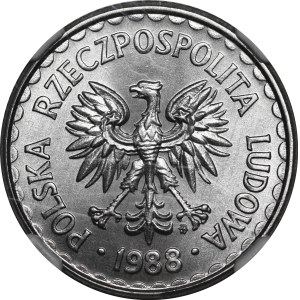 1 zloty 1988
