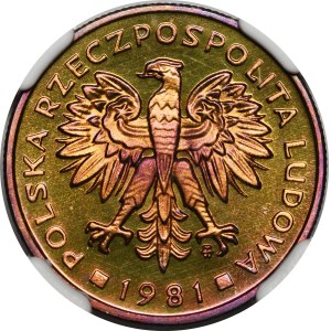 2 zloté 1981 – ZRCADLOVÁ