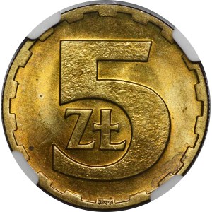 5 zlotých, 1976