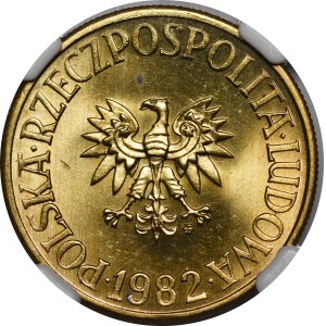 5 zlotych, 1982